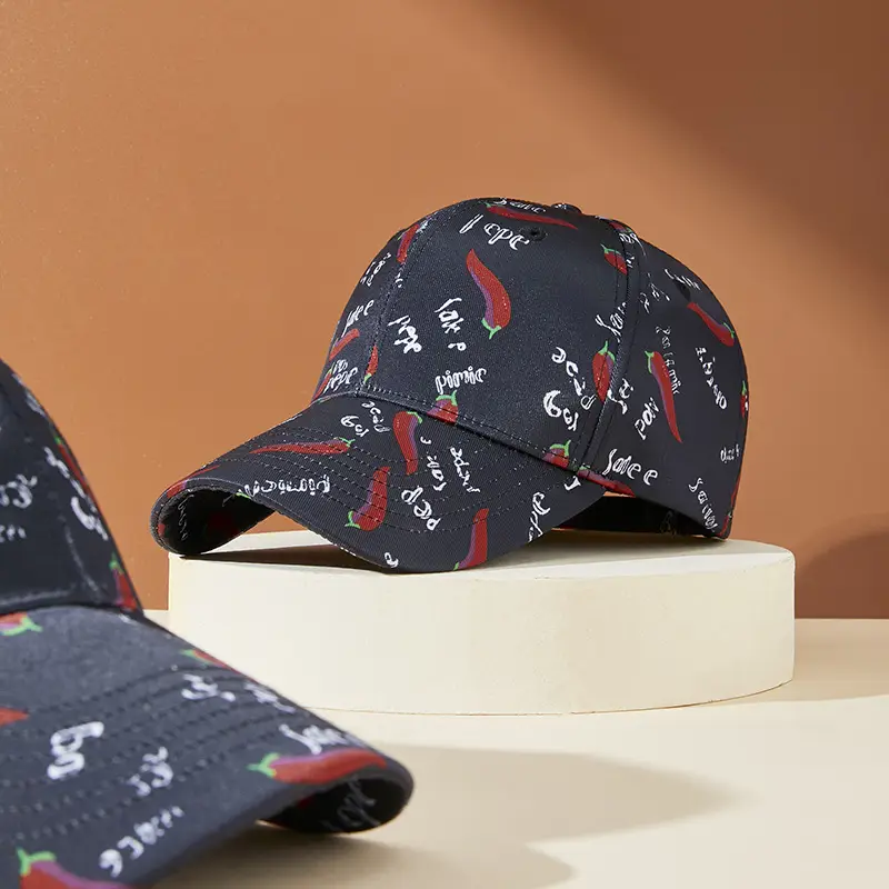 Korean-style Pepper Cap for Men Women Baseball