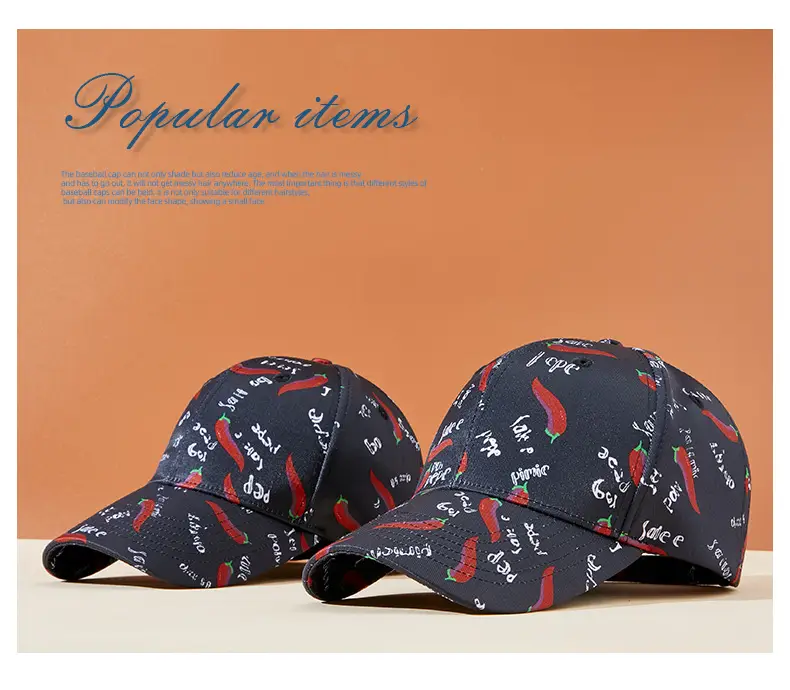 Korean-style Pepper Cap for Men Women Baseball — feature 6