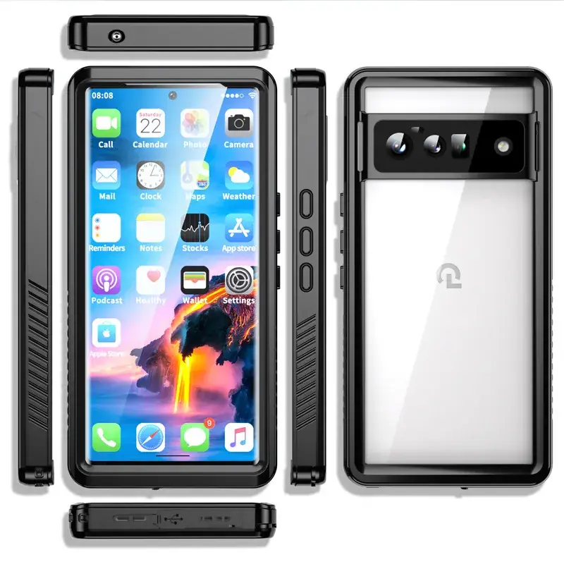 Cross-Border Waterproof Mobile Phone Case for Google 6Pro/7A - Image 4
