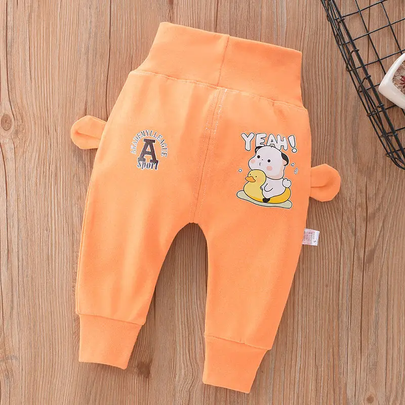 Baby Velvet Pants Blue Warm Outerwear High Waist - Image 7