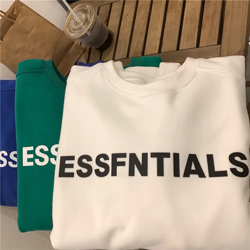 Women White Essential Print Sweatshirt 2025 — feature 22