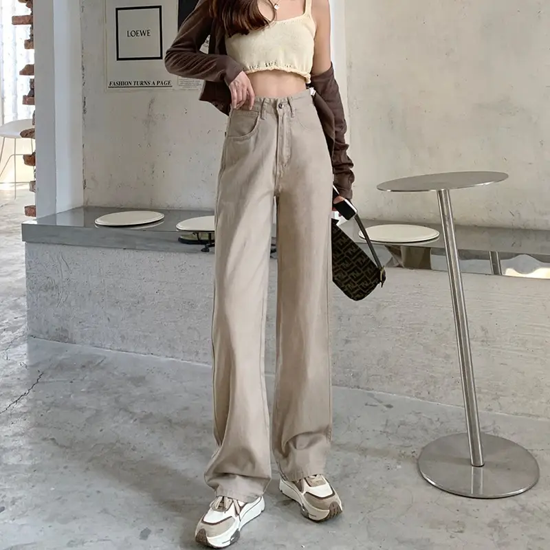 Women Wide Leg Jeans High Waist 2022 - Image 7
