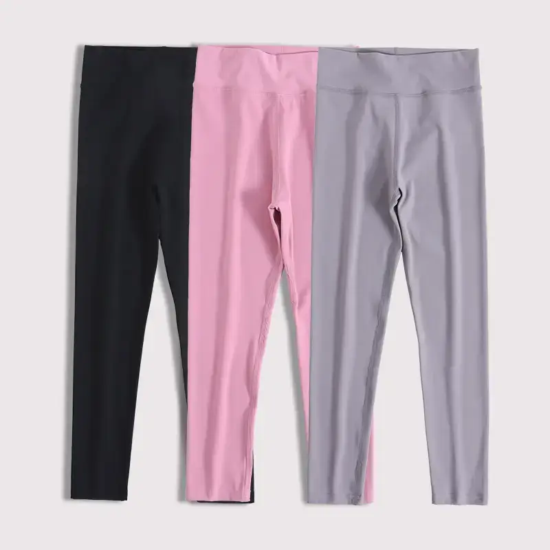 Girls Dark Gray Spring Leggings with Arch Thickness - Image 75