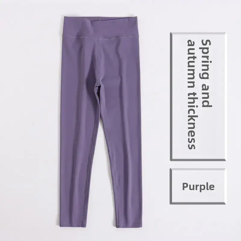 Girls Dark Gray Spring Leggings with Arch Thickness - Image 10