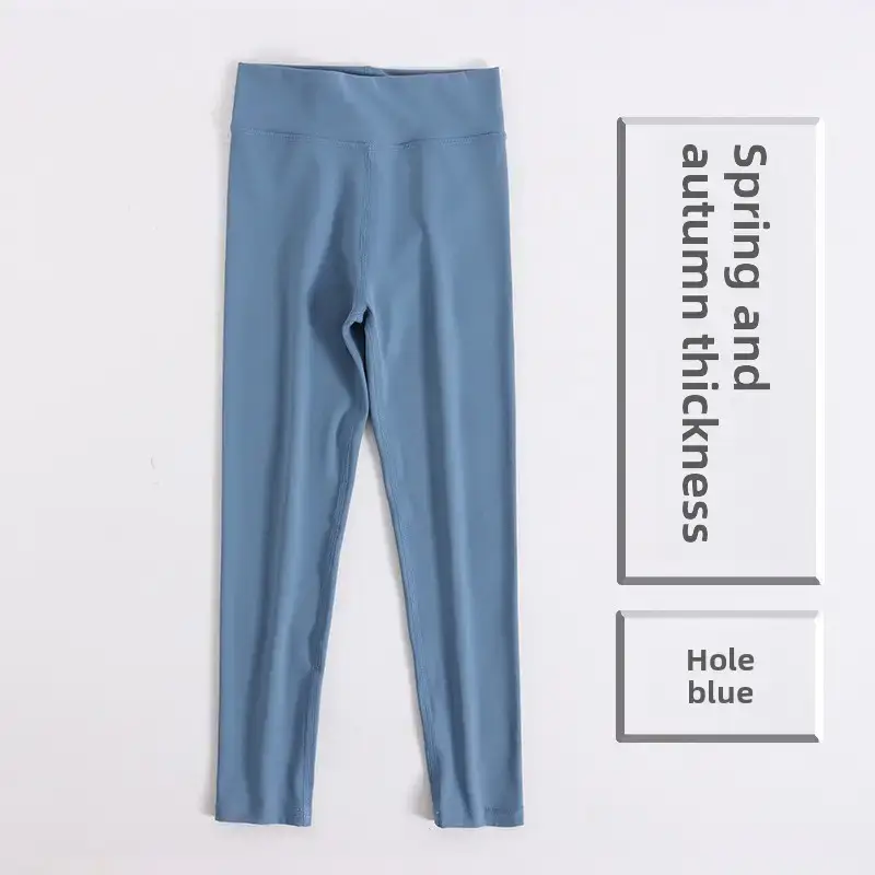 Girls Dark Gray Spring Leggings with Arch Thickness - Image 38