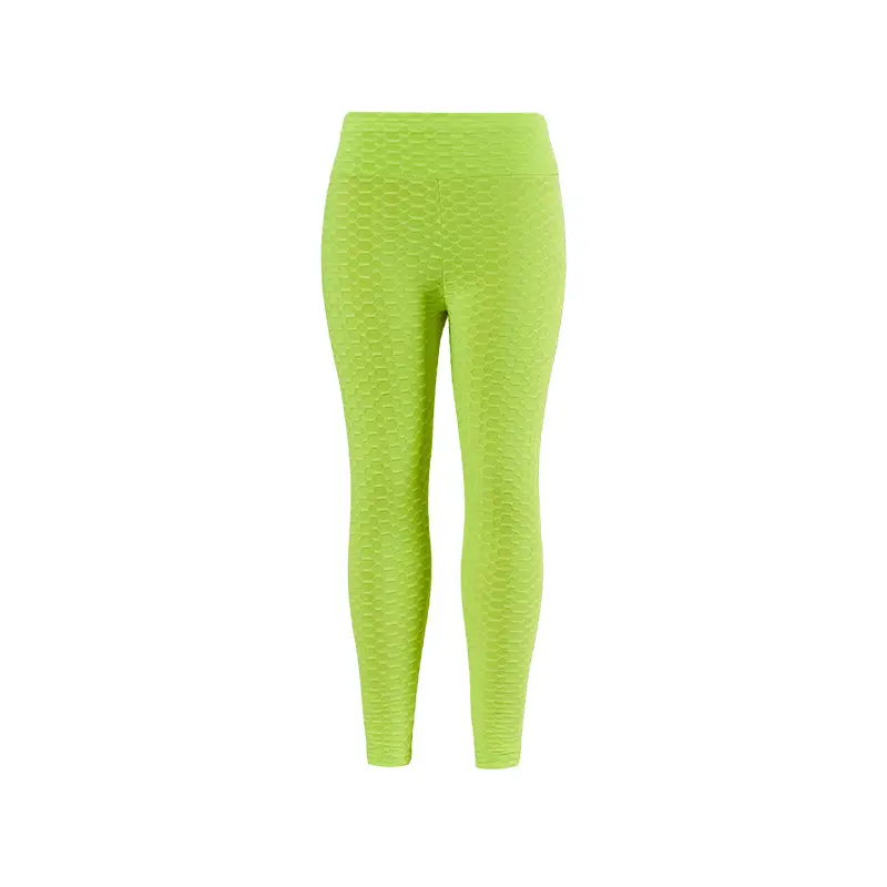 High Waist Jacquard Yoga Pants Black Hip Lifting Casual Fitness — feature 32