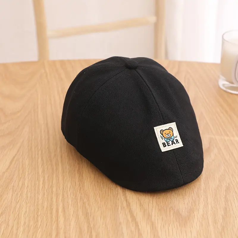 Orange Cartoon Bear Cap for Boys 1-3Yrs - Image 7