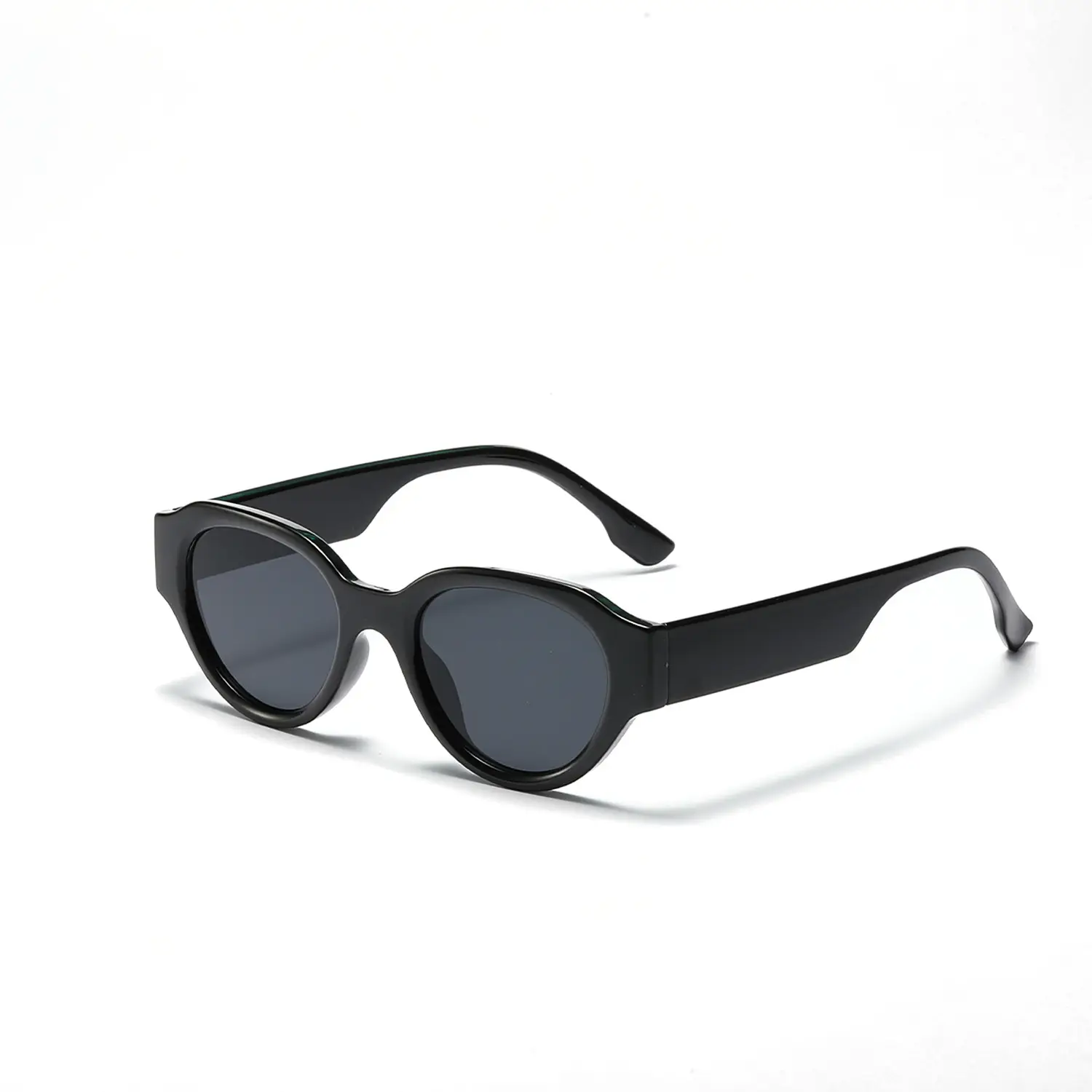 Xunge Oval Joker Sunglasses European American Retro Cat's Eye Women Men Wholesale - Image 3