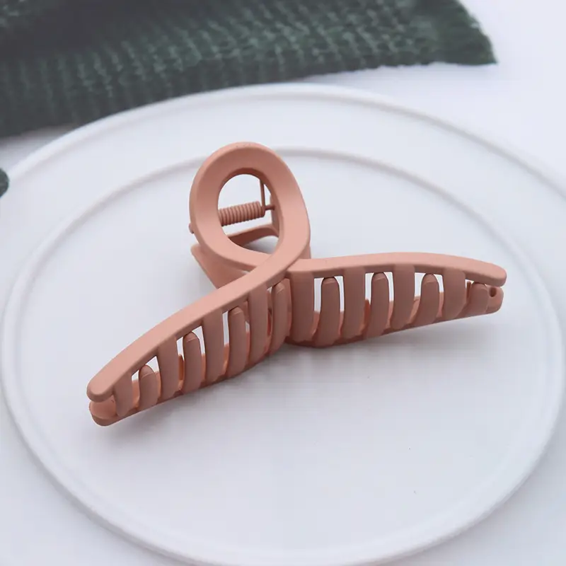 Green Cross Hair Grip Clip for Women - Image 35