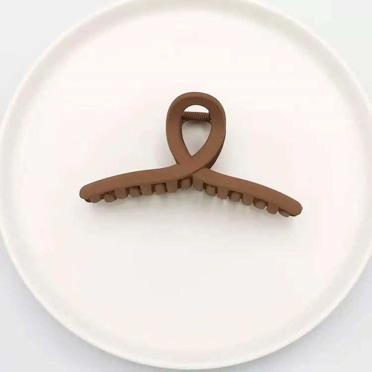 Green Cross Hair Grip Clip for Women - Image 14