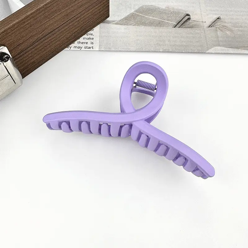 Green Cross Hair Grip Clip for Women - Image 16
