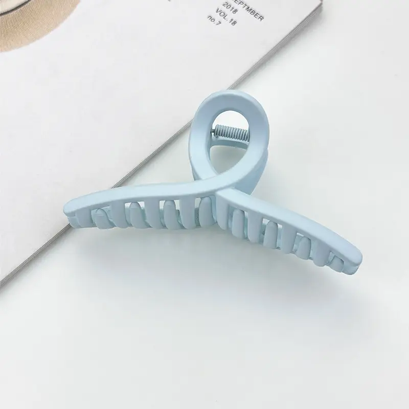 Green Cross Hair Grip Clip for Women - Image 23
