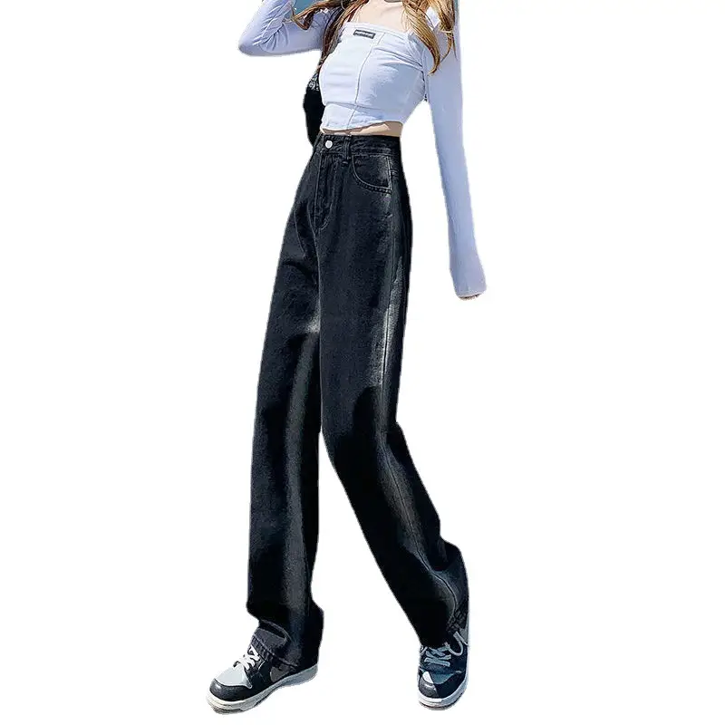 Black Gradient Slimming Jeans Women 2022 - Image 5