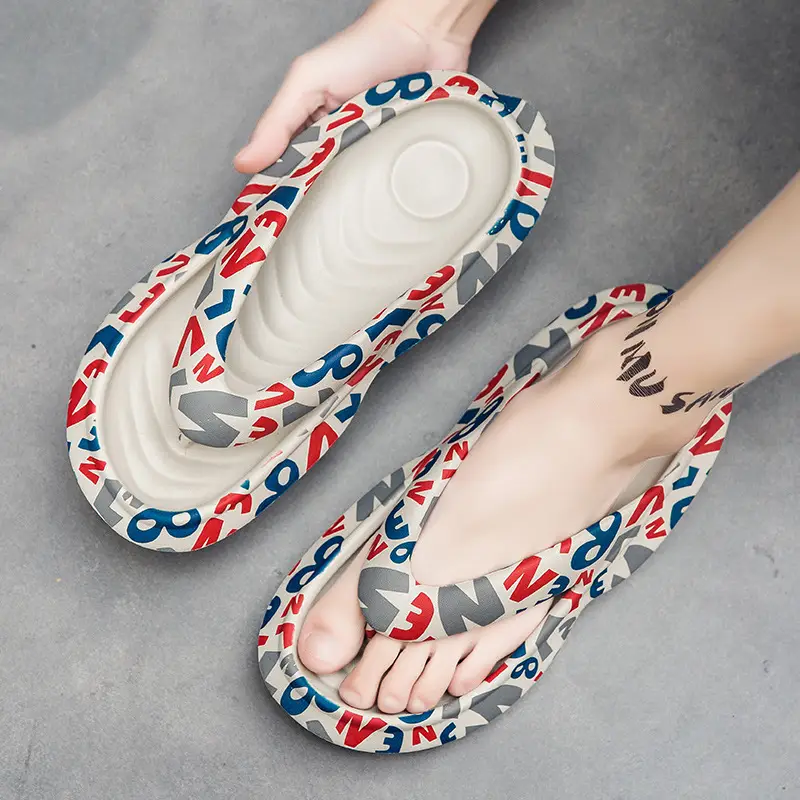 Men's Cash Price Flip Flops Anti-Slip Camouflage
