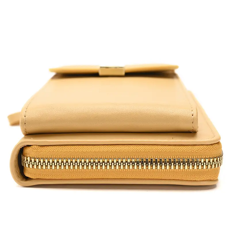 White Crossbody Phone Bag for Women - Image 8