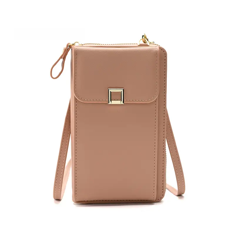 White Crossbody Phone Bag for Women - Image 5