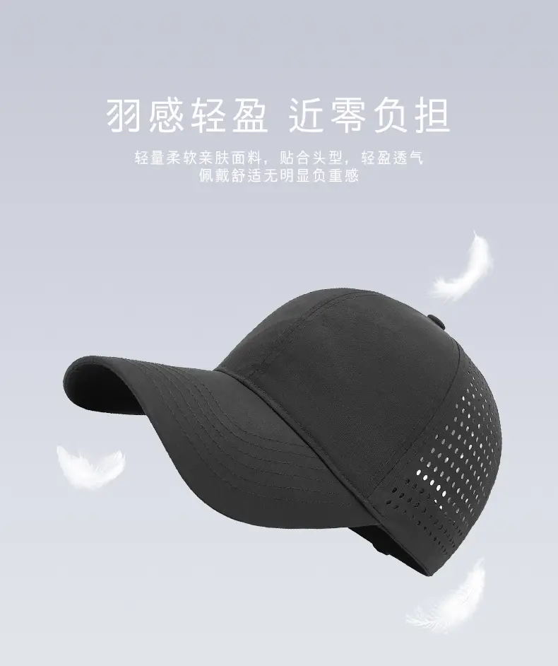 Summer Baseball Cap Large Head Wide Brim Sun Hat — feature 16