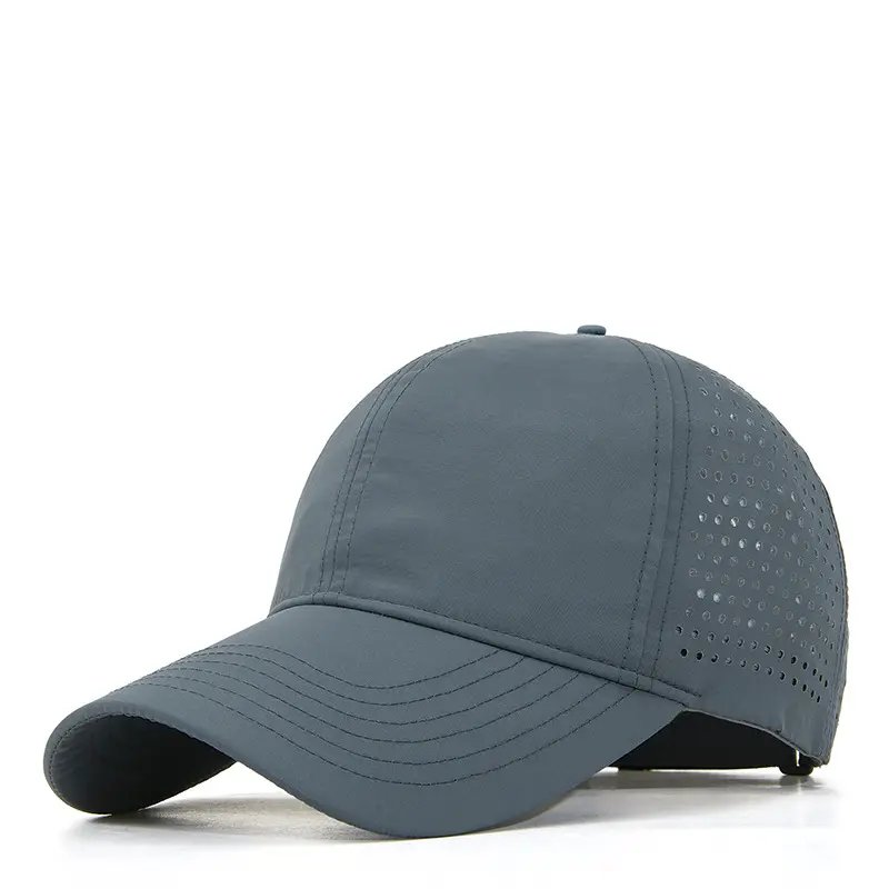 Summer Baseball Cap Large Head Wide Brim Sun Hat - Image 3
