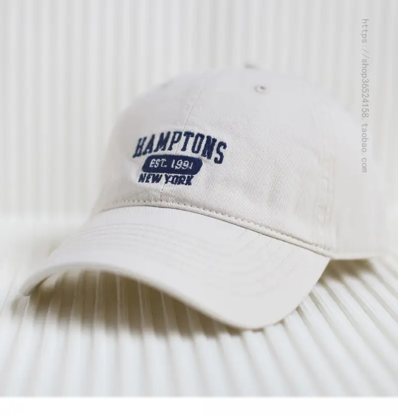 Red Embroidered Baseball Cap Women's 4 Seasons — feature 11