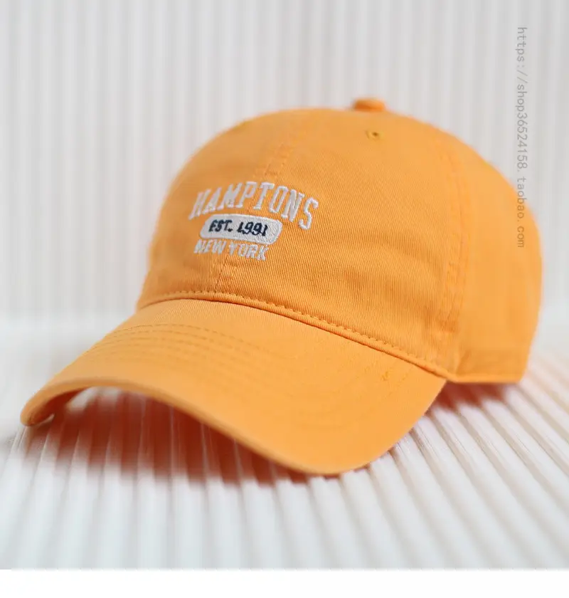 Red Embroidered Baseball Cap Women's 4 Seasons — feature 13