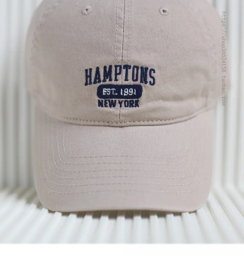 Red Embroidered Baseball Cap Women's 4 Seasons — feature 15