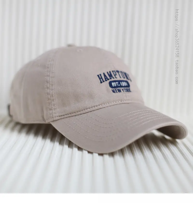 Red Embroidered Baseball Cap Women's 4 Seasons — feature 16
