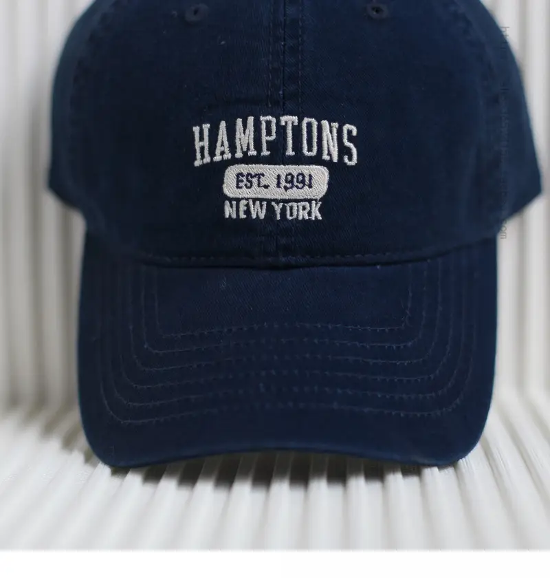 Red Embroidered Baseball Cap Women's 4 Seasons — feature 19
