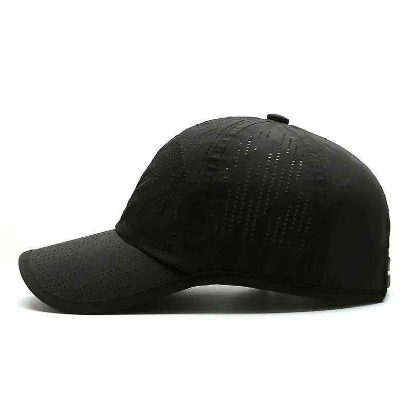 Men's Beige Perforated Baseball Cap Quick-Drying - Image 12