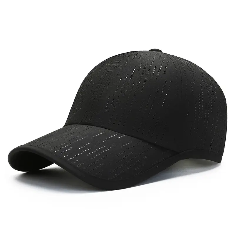 Men's Beige Perforated Baseball Cap Quick-Drying - Image 2