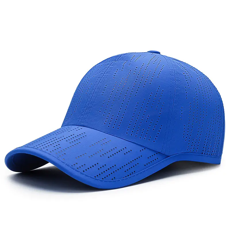 Men's Beige Perforated Baseball Cap Quick-Drying - Image 5