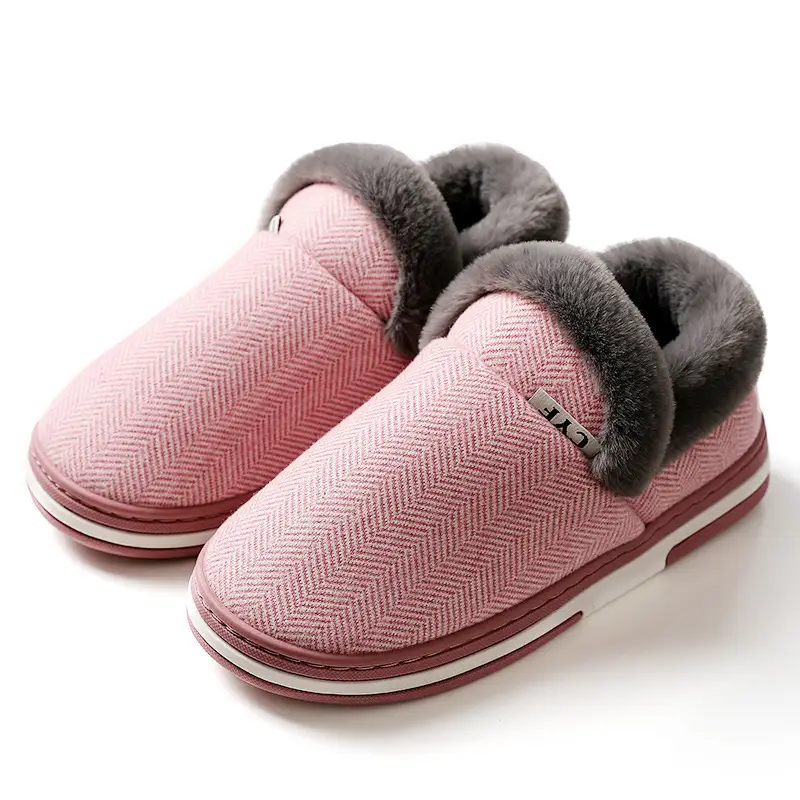 Lidani Cotton Slippers for Men, Autumn and Winter Non-Slip 2026 New Model, Indoor Warm Plush Slippers