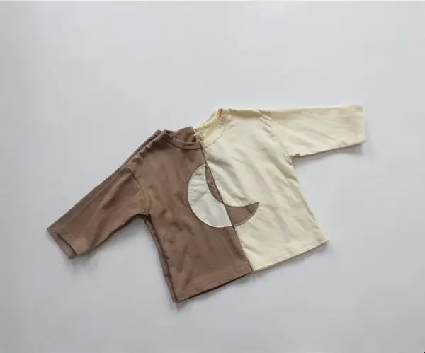 New Spring Boys T-Shirt Moon Cutout Long Sleeve — feature 10