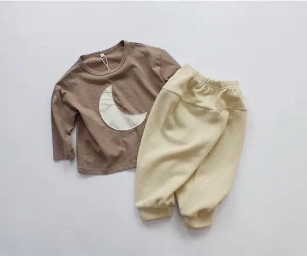 New Spring Boys T-Shirt Moon Cutout Long Sleeve — feature 5