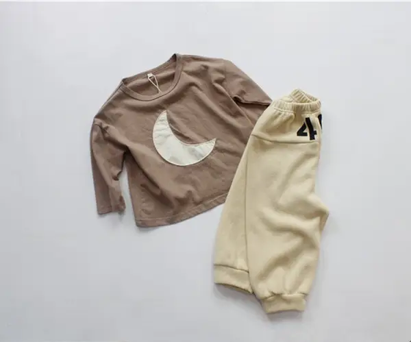 New Spring Boys T-Shirt Moon Cutout Long Sleeve — feature 7