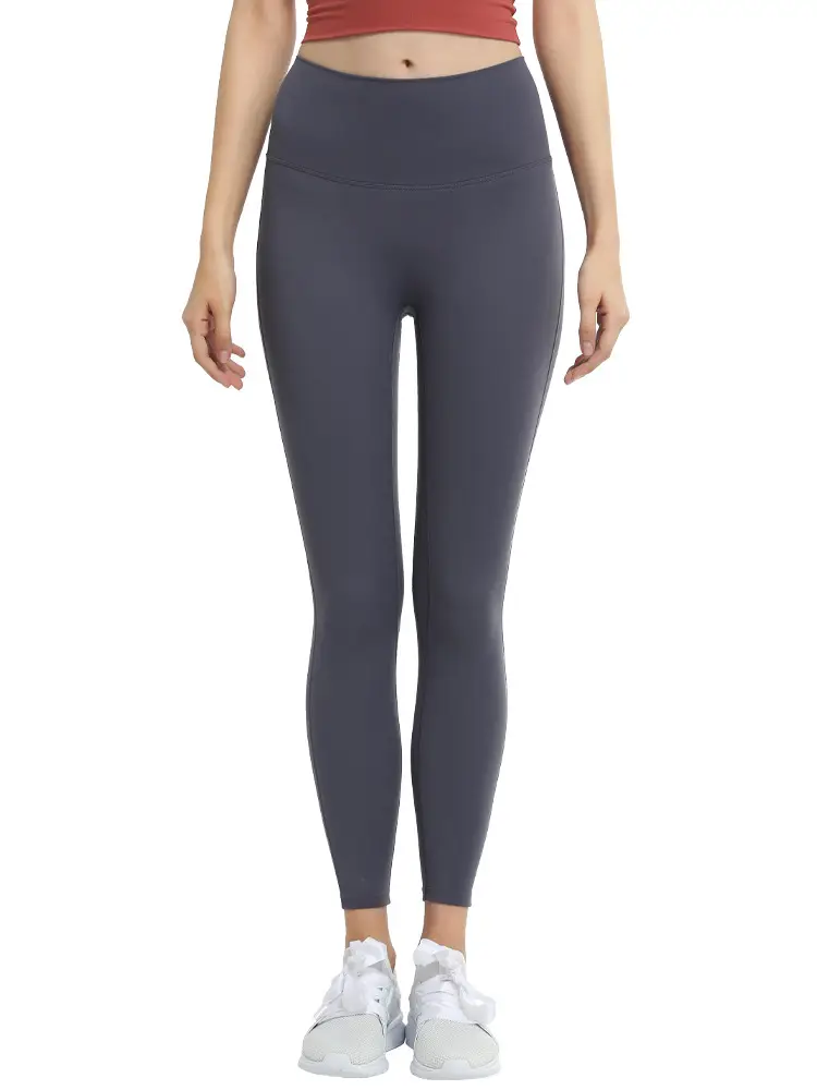 Women's Pink High Waist Yoga Pants European American Quick Dry - Image 22