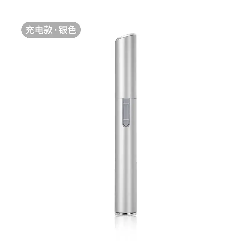 USB Rechargeable Electric Eyebrow Trimmer Pink - Image 3