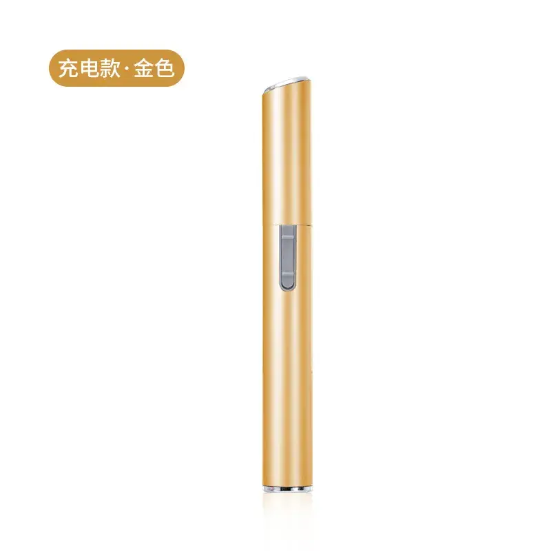 USB Rechargeable Electric Eyebrow Trimmer Pink - Image 4