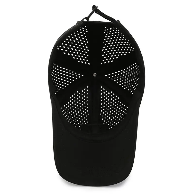 Navy Perforated Kairui Sports Cap for Men Women - Image 6