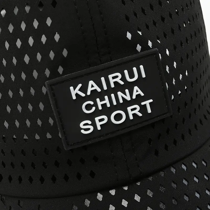 Navy Perforated Kairui Sports Cap for Men Women - Image 7
