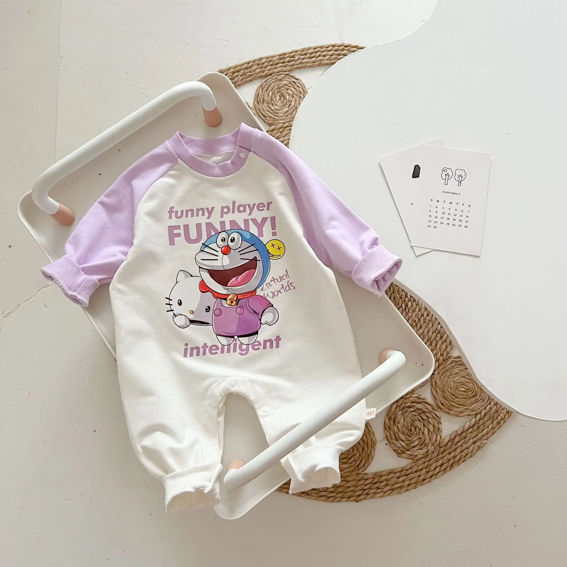 Boomer Baby Girl Treasure Suit Cotton Long Sleeve - Image 6