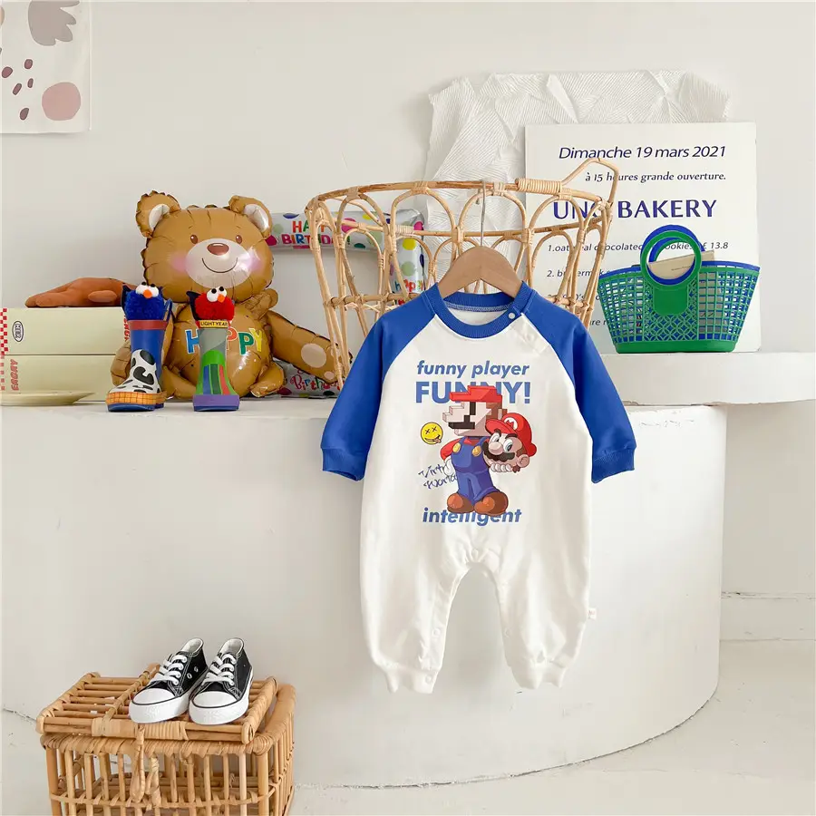 Boomer Baby Girl Treasure Suit Cotton Long Sleeve - Image 2