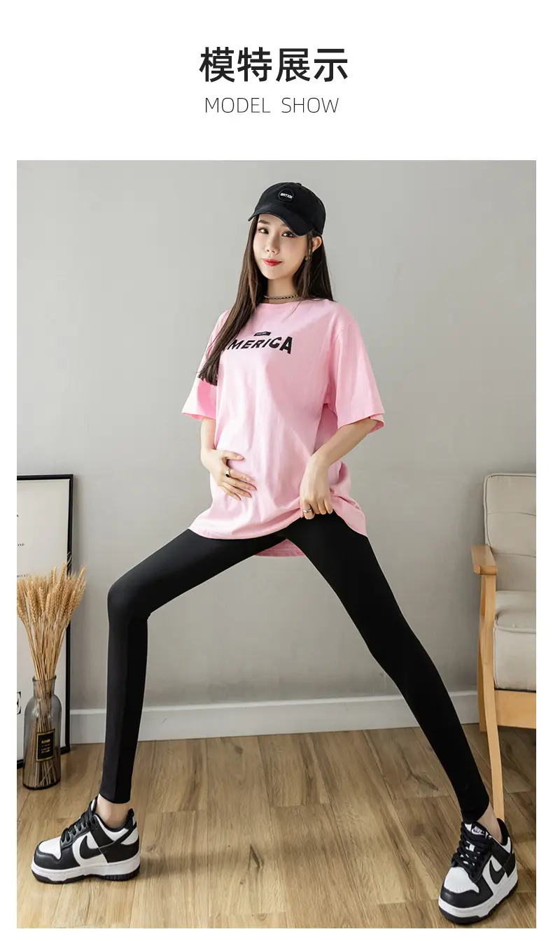 Pregnant Women Shark Skin Leggings Velvet Thick Winter Pants — feature 15
