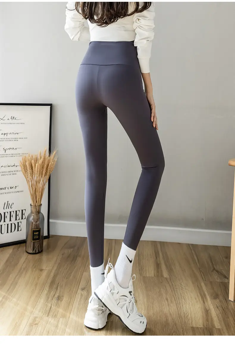 Pregnant Women Shark Skin Leggings Velvet Thick Winter Pants — feature 29