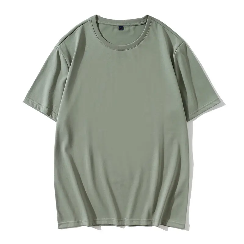 Pink Cotton T-Shirt Short Sleeve Crew Neck