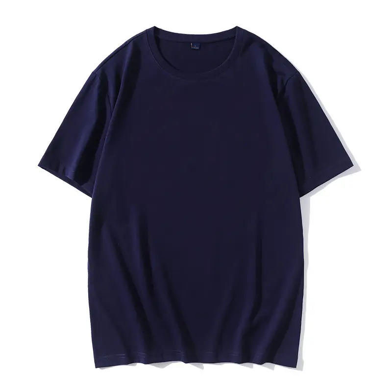 Pink Cotton T-Shirt Short Sleeve Crew Neck
