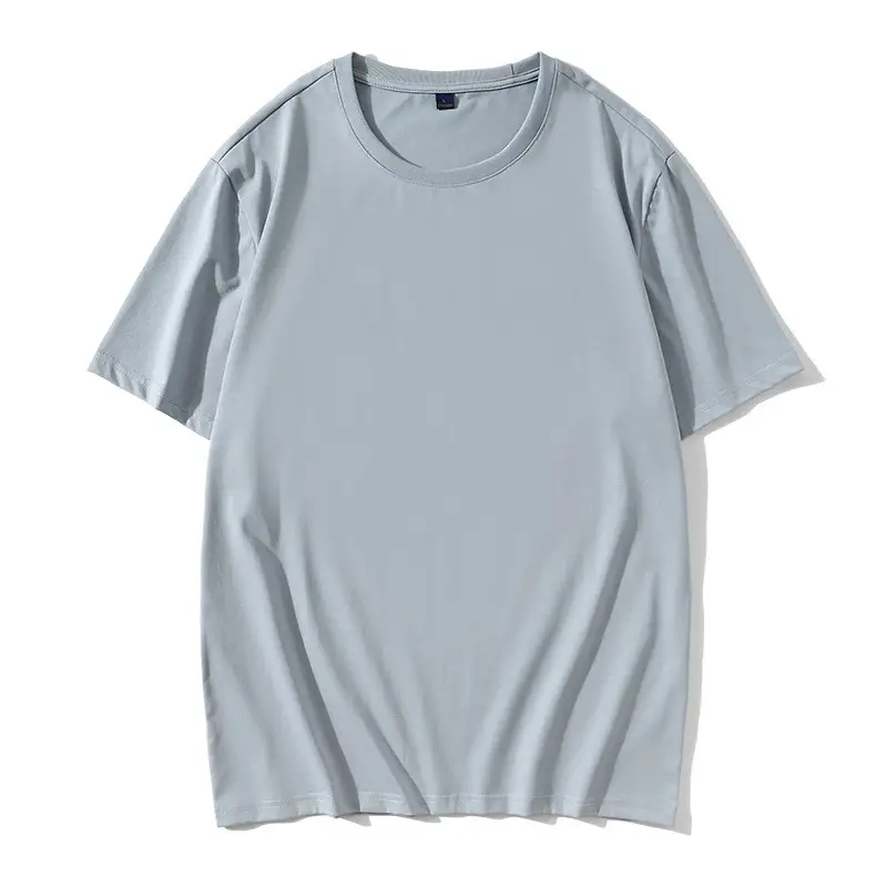 Pink Cotton T-Shirt Short Sleeve Crew Neck