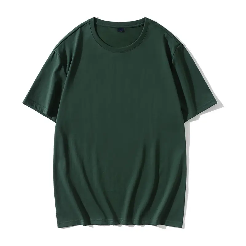 Pink Cotton T-Shirt Short Sleeve Crew Neck