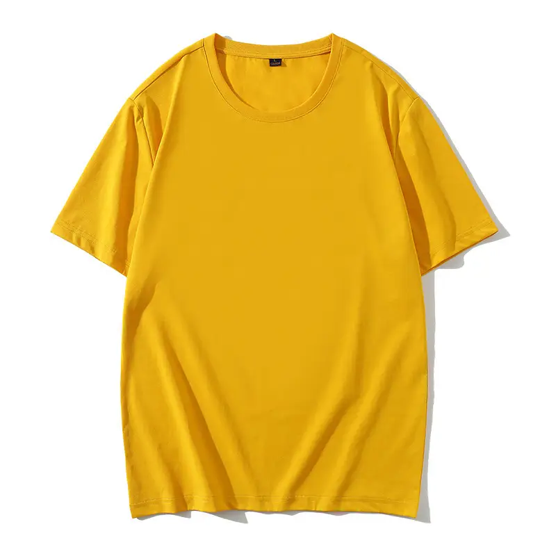 Pink Cotton T-Shirt Short Sleeve Crew Neck
