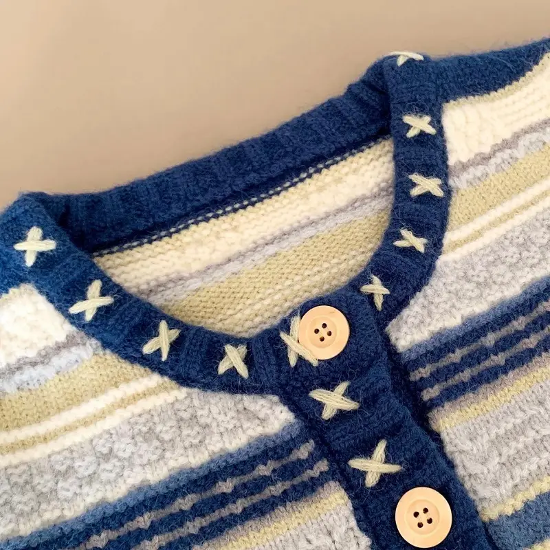 Women Ocean Star Knitted Cardigan 2025 New Style - Image 5