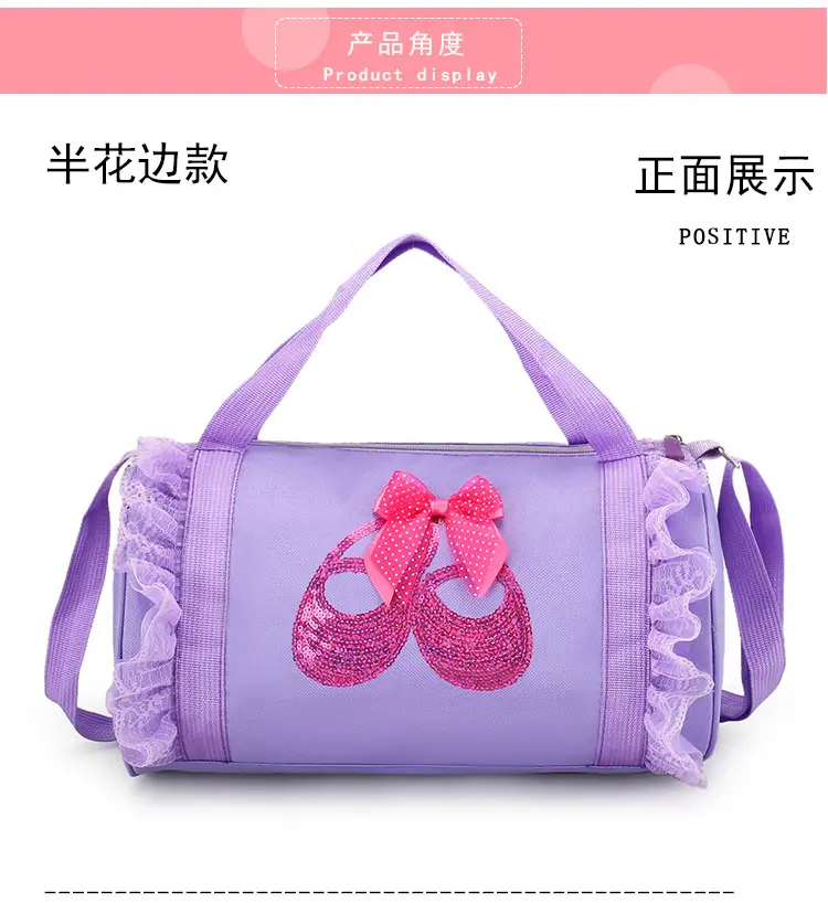 Red Latin Ballet School Dance Bag for Girls — feature 11